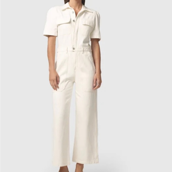 Citizens of Humanity Miki Jumpsuit- off white bone color- size 6 - Picture 1 of 4